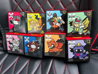 Hello Kitty Godzilla McDonald Happy Meal Full Set