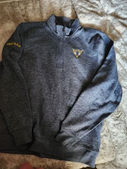 Official Nike Dri-FIT Indiana Mad Ants Player/Staff Issued Quarter Zip Pullover (Large)