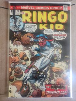 Marvel Comics The Ringo Kid #26 March 1976 comic book