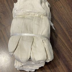 Bundle Of White Work Chore Gloves 