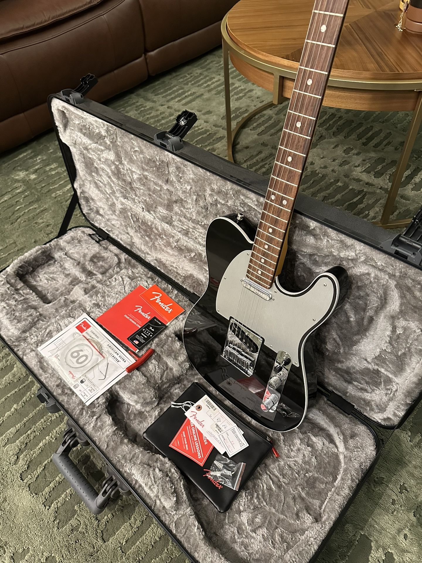 Fender American Ultra Telecaster - "Texas Tea" Color