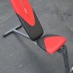Adjustable Workout Bench - Like New Condition 