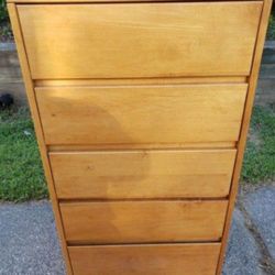 Solid Rock Maple 5 Drawer Dressers 50 Available 