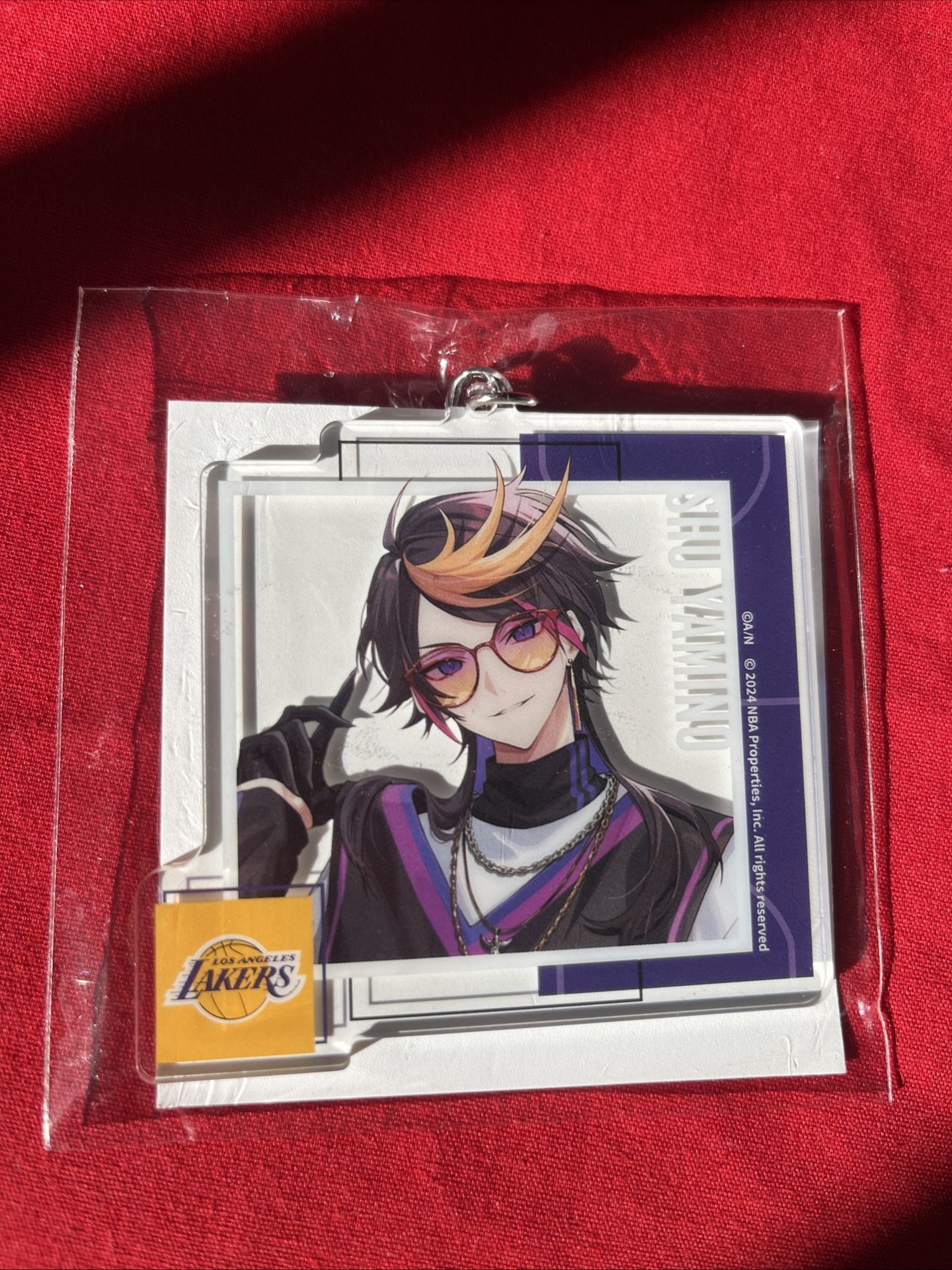 NBA x Nijisanji Rakuten Collection Prize C Shu Yamino Keychain