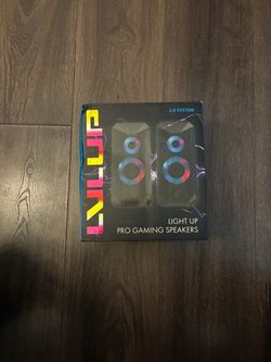 LVLUP LIGHT UP PRO GAMING SPEAKERS