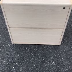 30”wx20”dx28”h Wooden file cabinet