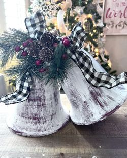Christmas Bells, Set Of 2
