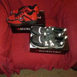 "Indestructible" Steel Toe Shoes..Size 9 1/2..(Brand New)..