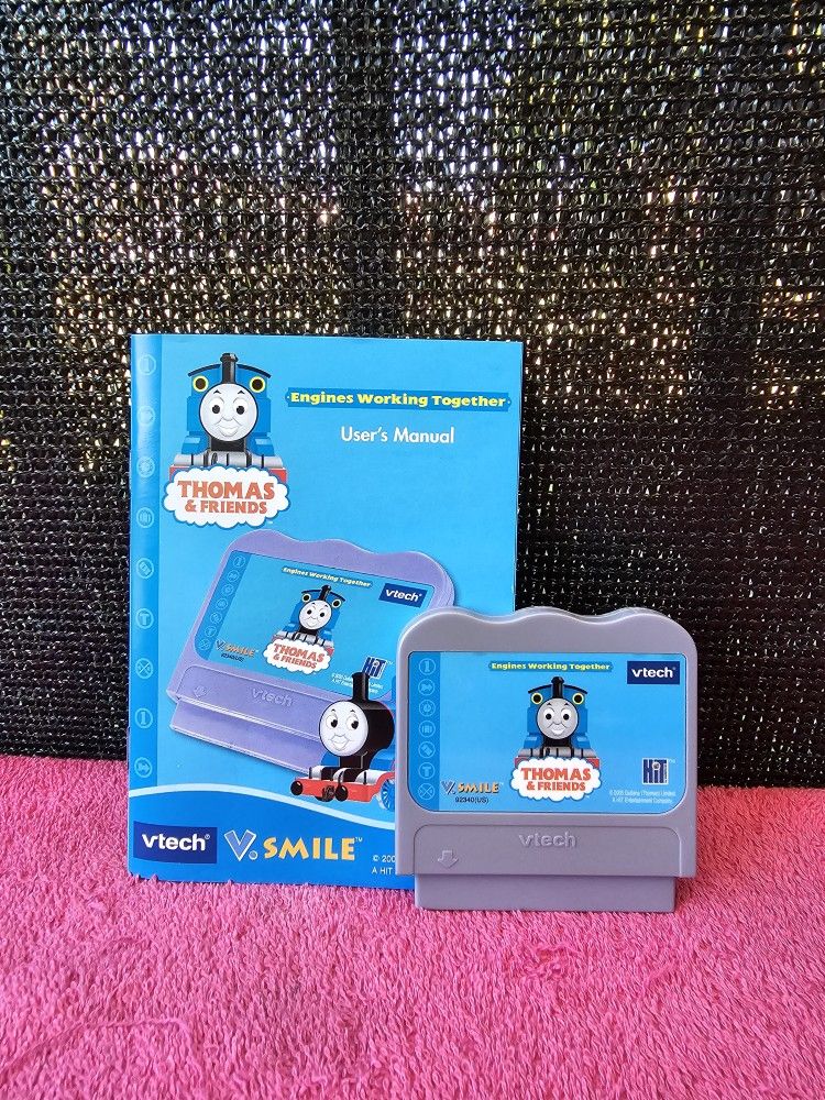 VTech VSmile Thomas & Friends Engines Working Together Cartridge Game Only