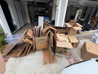 Free cardboard boxes