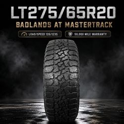🔥 LT275/65R20 BADLANDS AT MASTERTRACK Tires 🔥