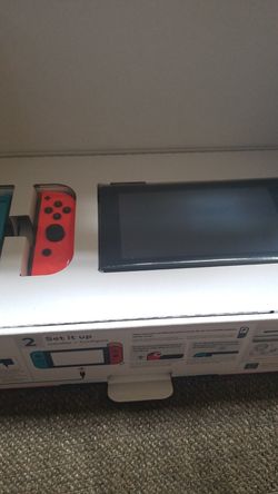 Nintendo Switch brand new never removed from original packaging.