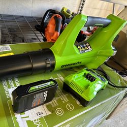 Green works Leaf Blower 
