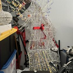 Christmas Decorations- Snowman And Angel 