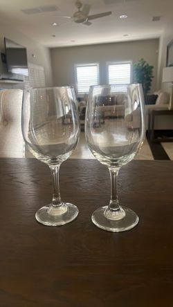 Wine glasses