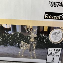 Christmas Outdoor Lights Deers And Snowman