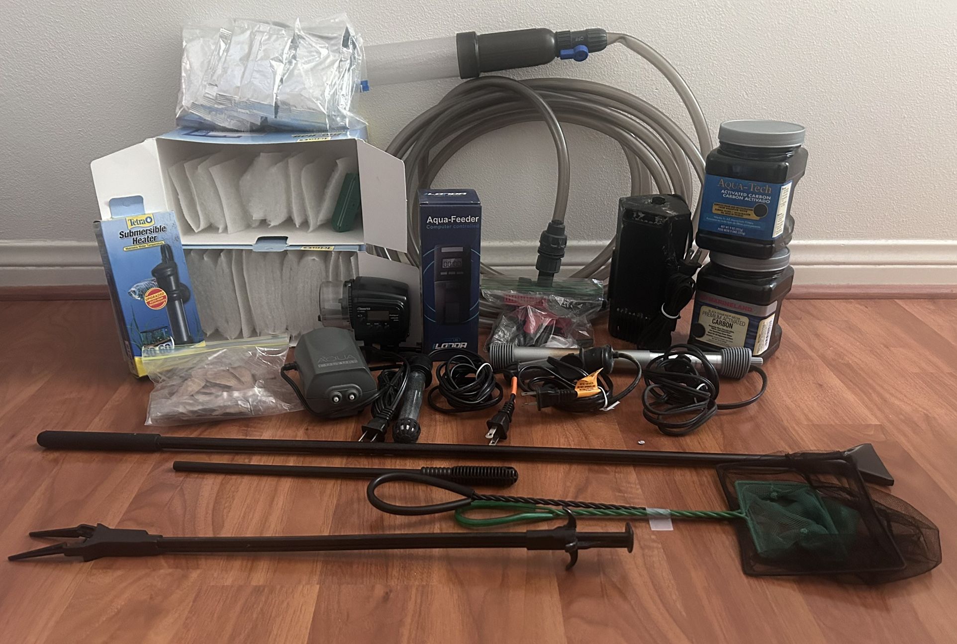 Fish Supplies: Heaters, Filters, Automatic Feeders, Etc.