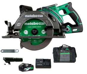 Metabo HPT Multi-Volt 36-volt 4 -Amp 7-1/4-in Brushless Hybrid Capable Cordless Circular saw (Battery Included)