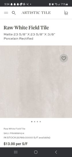 24X24 RAW PORCELAIN TILES