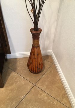 Bamboo Vase inside decorations included