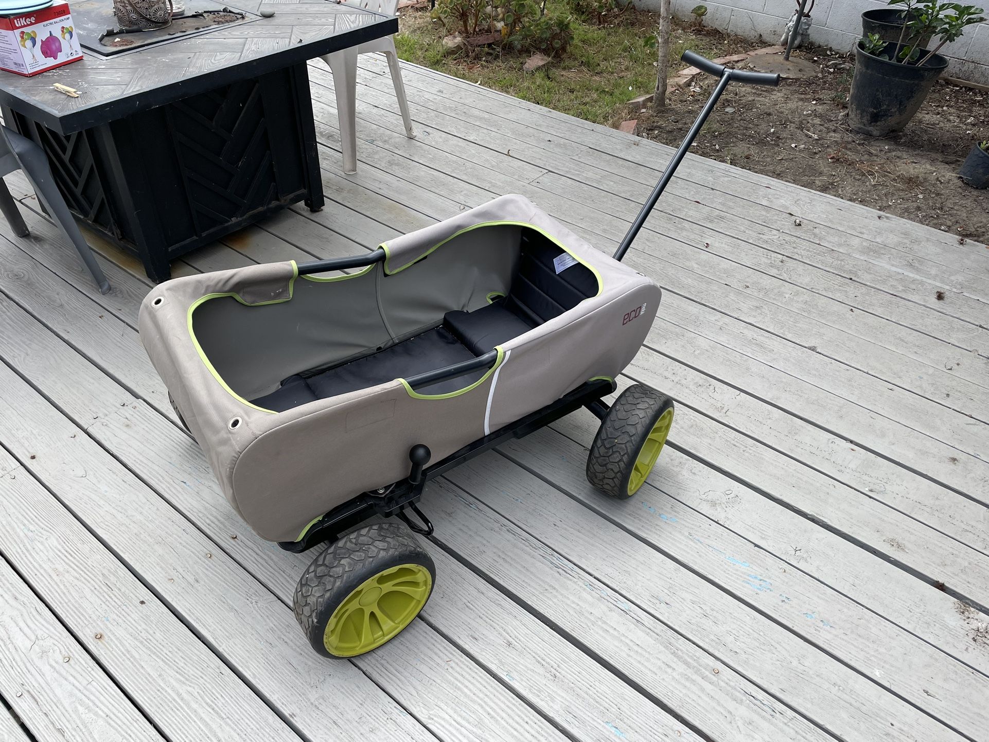 Eco Mobil By Hauck Kids Wagon Large (2 Toddlers)