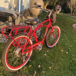 Electric Comfort Cruiser Bike 