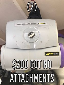 6qt Proteam Vacuum