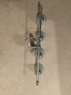 Bathroom Light Fixture - Chrome