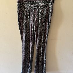 Boho Flared Leggings In Women
