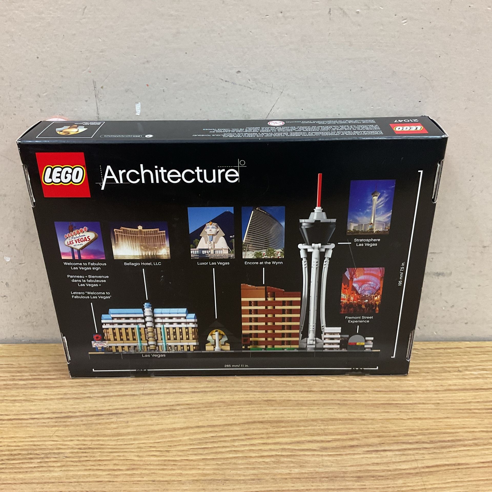 LEGO 21047 ARCHITECTURE LAS VEGAS NEVADA