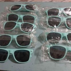 9 pairs of Sparking ice cocktail sunglasses