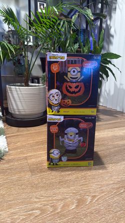 Minions Halloween Inflatable Decorations – Set of 2