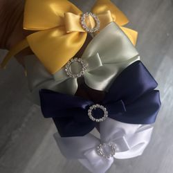 Satin Bow Headband 