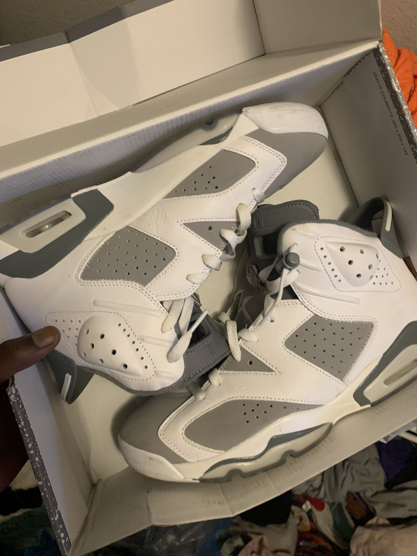 Cool Grey Retro Jordan 6s