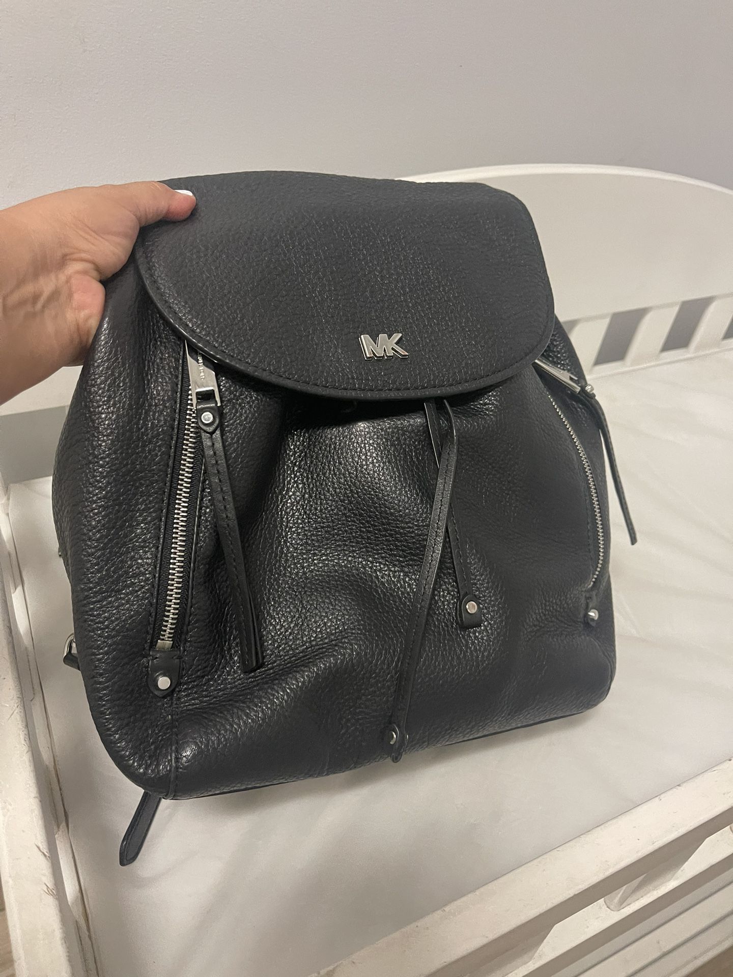 Mk Backpack Real Leather Excellent Condiciones