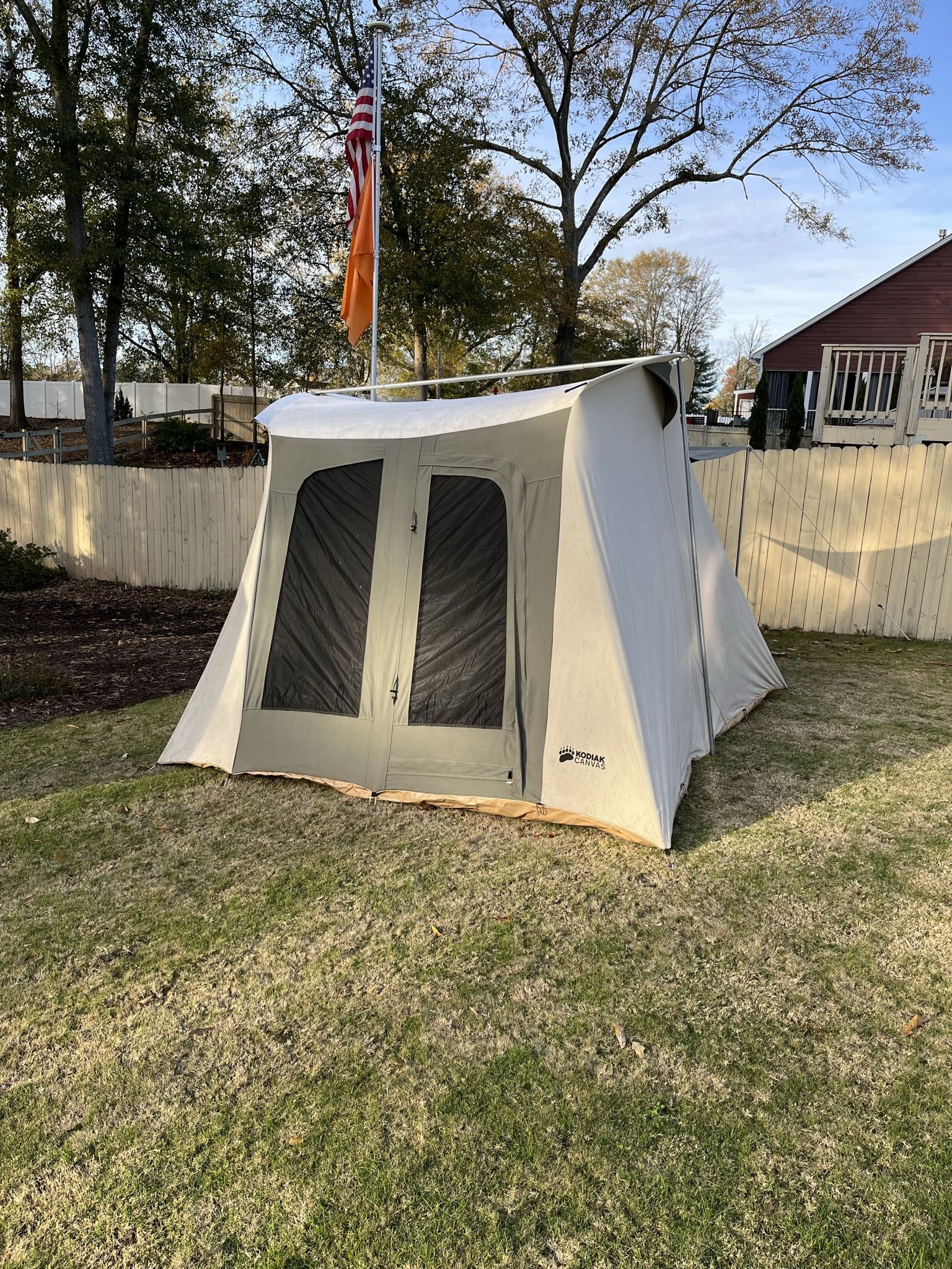 Kodiak Canvas Tent. Used Two Summers As Persona Lodging.