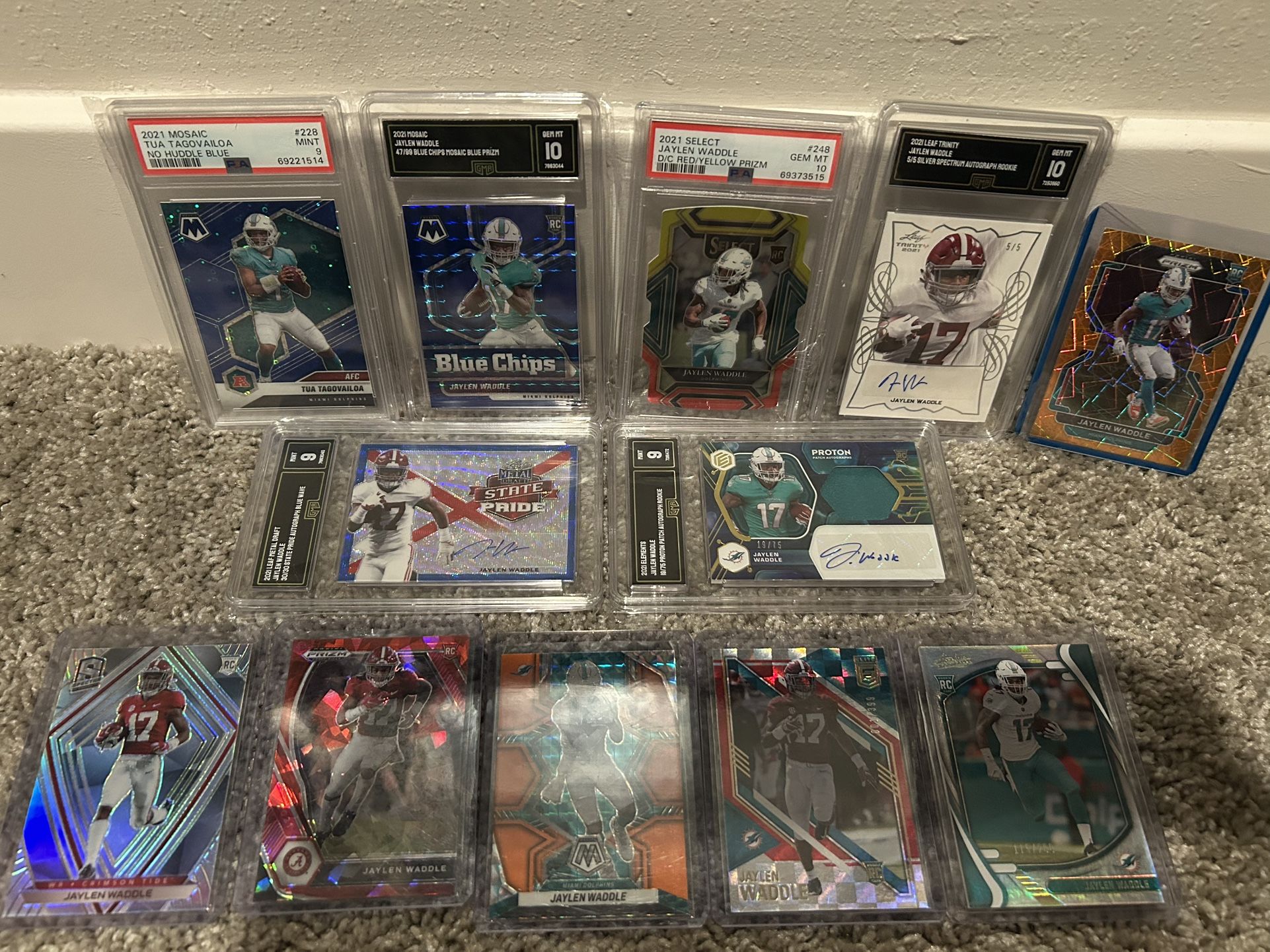 Jaylen Waddle Lot