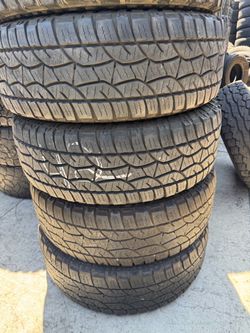 275/70r18 Cooper tires en excelentes condiciones de vida las 4