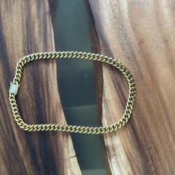 Cuban gold chain 