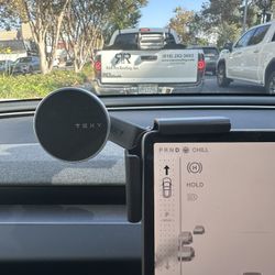 Tesla Screen Phone Mount, MagSafe Strongest Magnet Power Magnetic Car Phone Holder Mount for Tesla 3