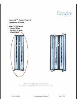 Daavlin home phototherapy 7 series