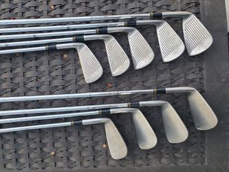 Golfsmith Irons + Titleist Bag