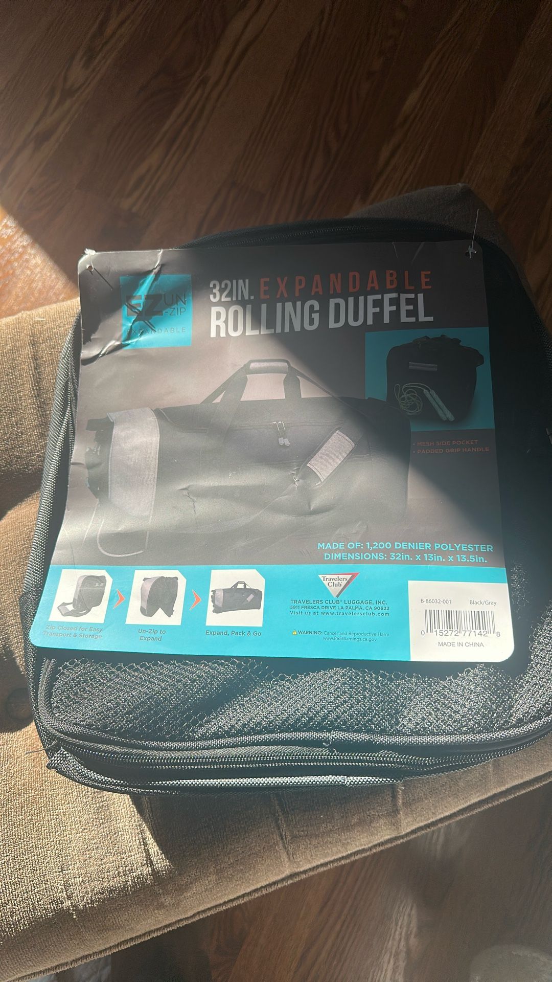Rolling Duffle Bag