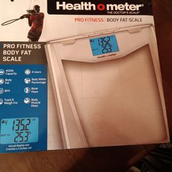 Health O Meter Pro Fitness Body Fat Scale 