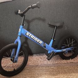 Strider 14x bike with pedals