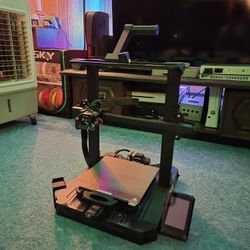 3 3D Printers Ender 3 S1 Pro, Ender 3 V2, And Ld002r And Many Spare Parts for All Of Them