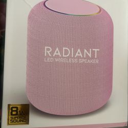 Pink Speaker 