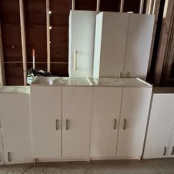 Free! White Cabinets