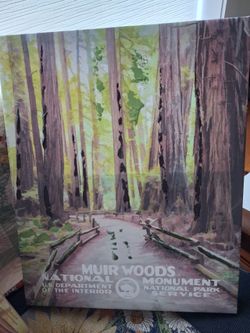 FOUR National Monument Prints on Canvas