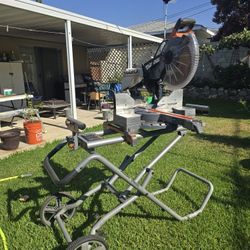 12 In Combo Radio Arm Saw Obo